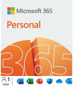 Microsoft 365 Personal (1 Person) (12-Month Subscription) - Windows, Mac OS, Apple iOS, Android [USB Flash Drive]